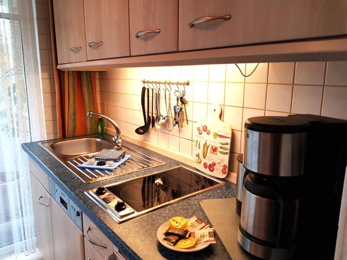 Residenz Seeblick, Studio mit Balkon und seitlichem Ostseeblick Sellin  Exterior foto