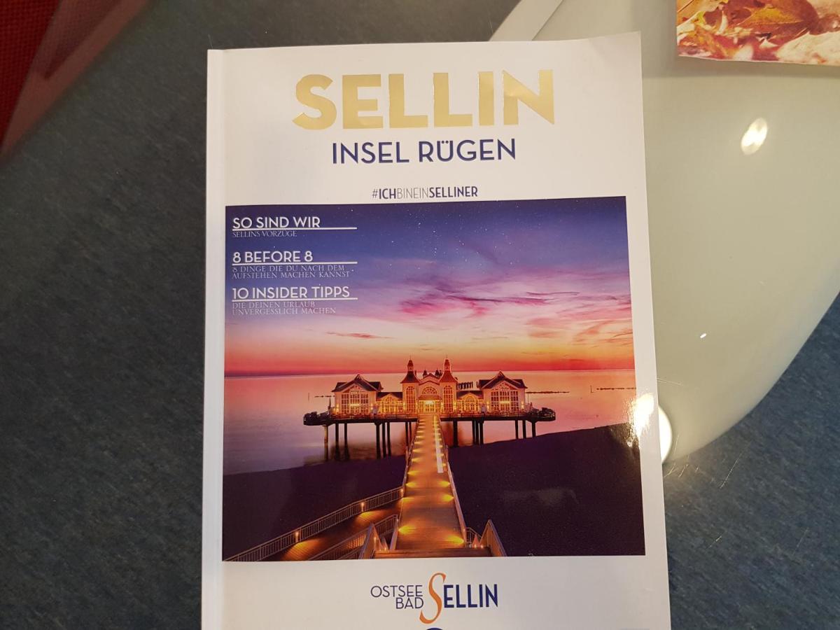Residenz Seeblick, Studio mit Balkon und seitlichem Ostseeblick Sellin  Exterior foto